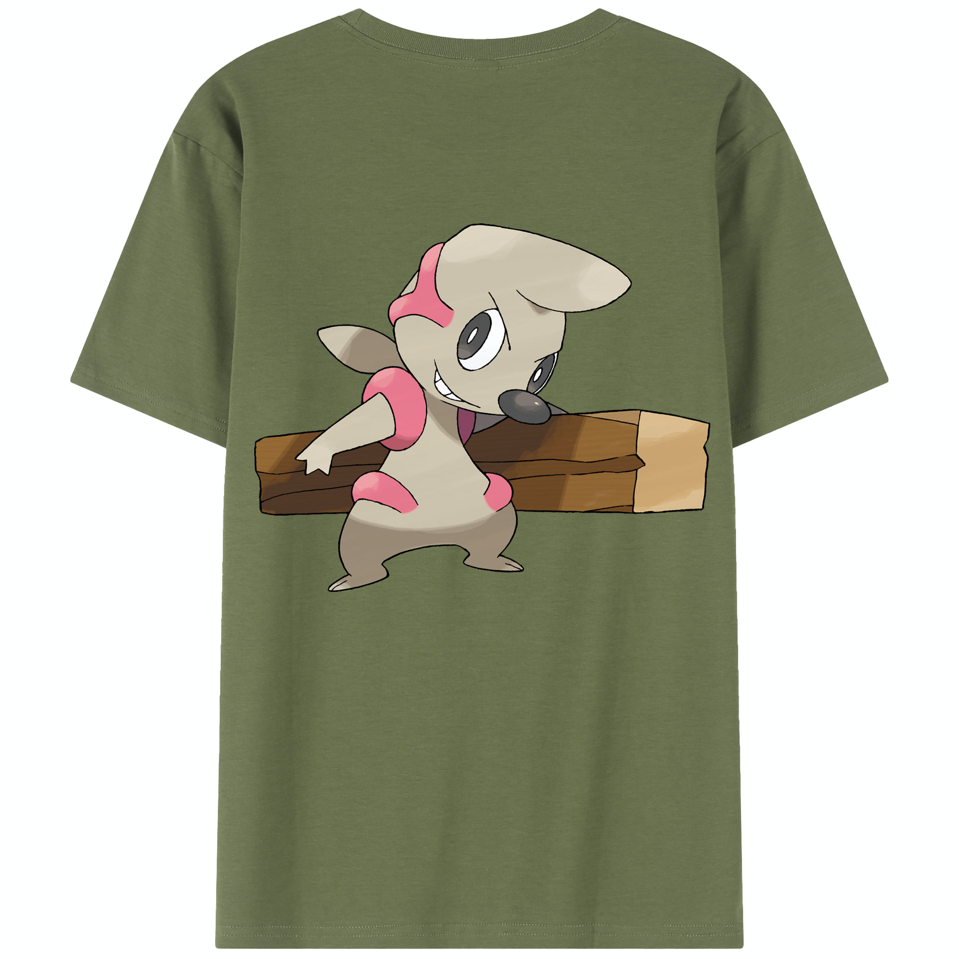（画像用） ポケットモンスター Pokémon 綿100％半袖Tシャツ（背面プリント）